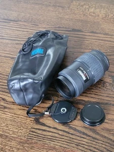 SMC PENTAX FA 80-320mm f/4.5-5.6 Zoom Lens w/ End Caps & Bag TESTED- KAF2 MOUNT - Picture 1 of 10