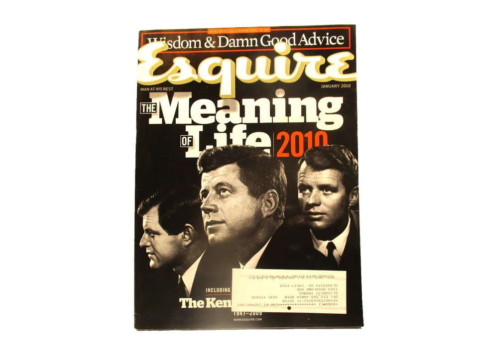 Jan. 2010  Esquire JFK Einstein Audrey Hepburn  Ernest Hemingway America Foto 1 de 1