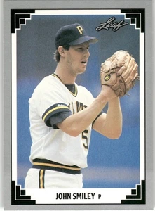 1991 Leaf Major League MLB Baseball John Smiley Pittsburgh Pirates #123 - Picture 1 of 2