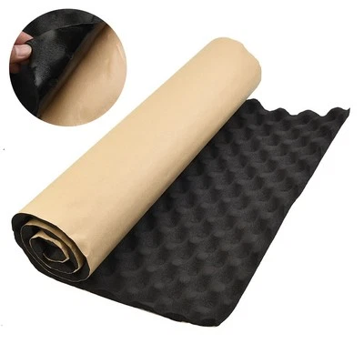 100*50cm Car Sound Deadener Noise Insulation Acoustic Dampening Subwoofer Mat UK - Imagem 1 de 4