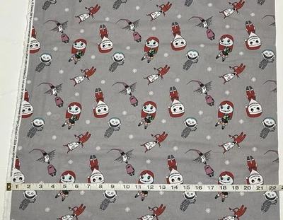 Gray NBC Holiday Toss - Cotton Fabric By The Yard - CP78325 - Character Figures - Image 1 of 2