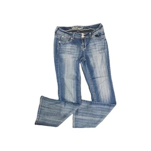 Pantalones de mezclilla para mujer Wallflower desgastados bootcut talla 11 - Imagen 1 de 7