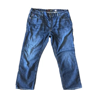Ariat FR M5 Jeans Fire Retard Straight Leg Mens Pants Size 40x30 Cat 2 2112 Dark - Picture 1 of 5