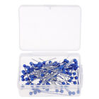 100X Head Pins Wig Extension Wire Beads Headpins Stainless Steel Heads Point