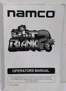 Namco POINT BLANK 2 OPERATORS MANUAL No: 90500062 - Imagen 1 de 3