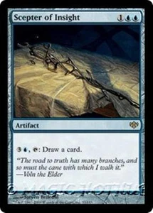 MTG - SCEPTER OF INSIGHT - Conflux(R) - Picture 1 of 1