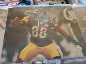 Emmanuel Sanders  Pittsburgh Steelers Autographed 8x10 Photo Jsa Certified