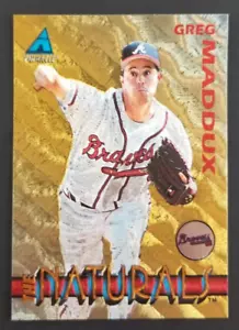 Greg Maddux 1994 Pinnacle Naturals Baseball Card #15 (NM) - Foto 1 di 2