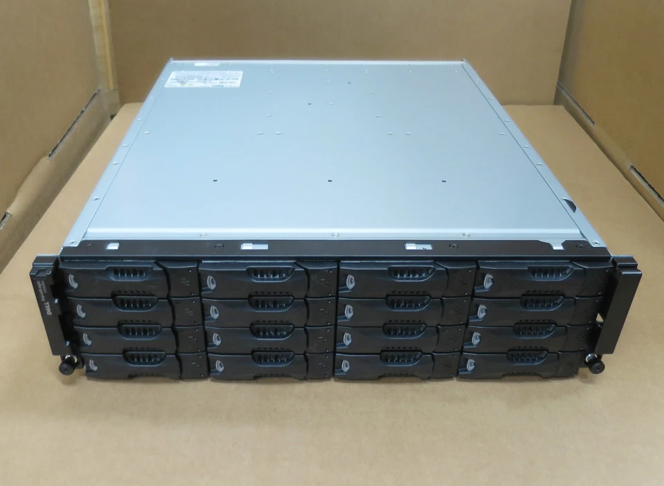 New EqualLogic PS6000 series with 2 x PSU 2 x Control Module 7 part number 7D04H - Image 1 of 1