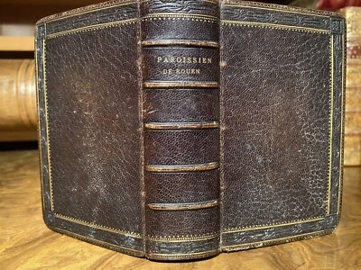 Paroissien de Rouen. Latin Français. Belle reliure. Gravures. 1884 - Photo 1/4