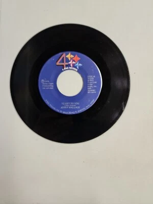 Jerry Wallace - To Get to You - 4Star (45RPM 7”) (AA29) - Image 1 of 3
