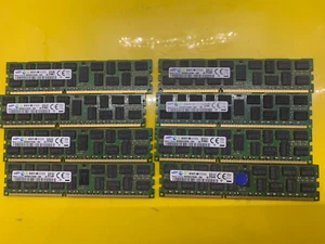 Samsung 128GB DDR3 (8 x 16GB )  RAM 2Rx4 PC3-14900R Server Ram - Bild 1 von 2