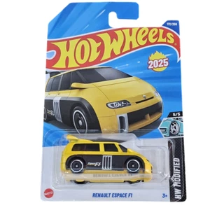 2025 Hot Wheels Mainline Case J Renault Espace F1 Yellow - Picture 1 of 1
