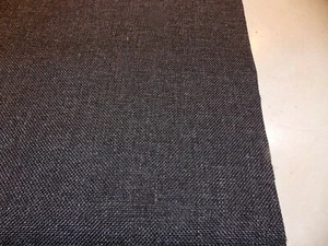 Black Gray Nylon Tweed Print Upholstery Fabric By the Yard (R666-RK6) - Picture 1 of 1