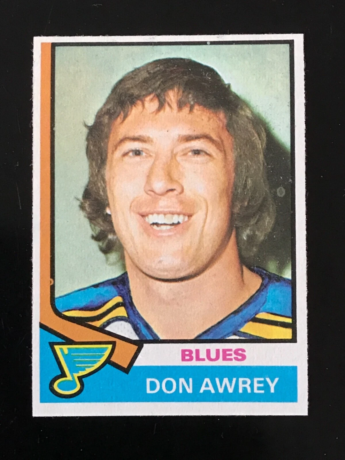1974-75 Topps Don Awrey #80 St. Louis Blues NMMT