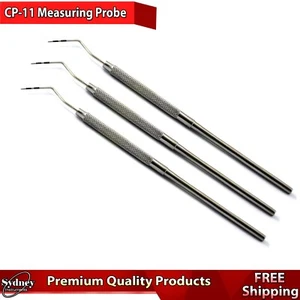 Dental Pocket Depth Measuring CP-11 Color Coded Probe Endo Instruments - Imagen 1 de 4