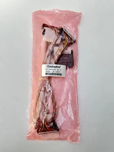 Adaptec Internal U320 6 Connector 68pin round SCSI cable + terminator 1497616-00 - Afbeelding 1 van 1