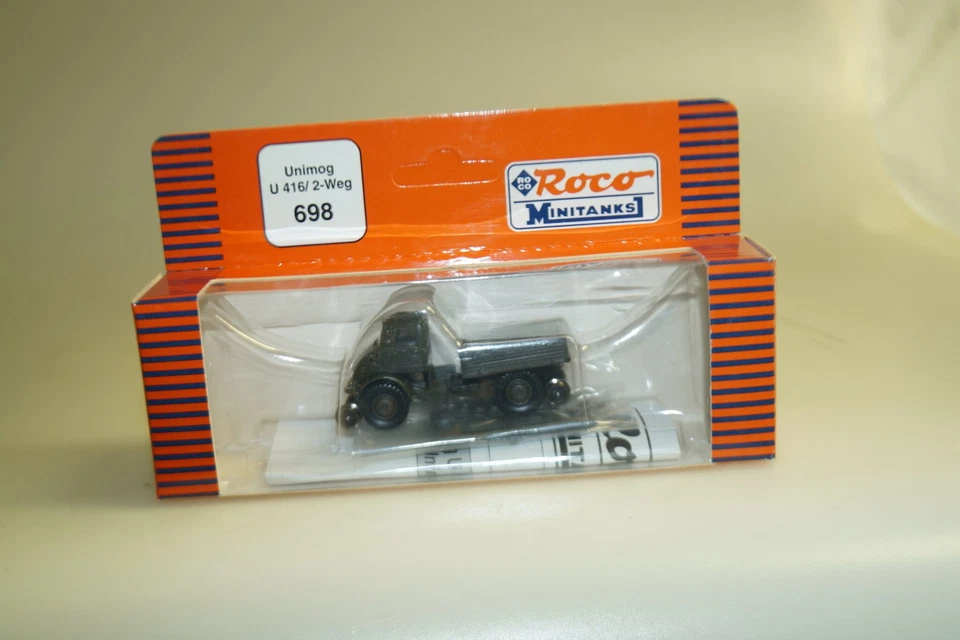 h0 Roco Minitanks 698 Unimog U416 2-Weg, neuw./ovp - Bild 1 von 1