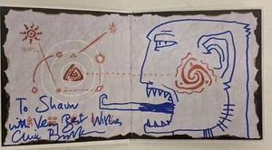 Clive Barker ORIGINAL ART Jump Tribe handsigniertes Buch Beckett Authenticated - Bild 1 von 5