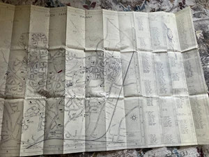 LARGE 1969 Map of Leigh Park Havant by J C Cotton City Engineer Portsmouth - Picture 1 of 7