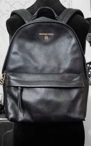 Cartera Mochila Michael Kors Slater Mediana Negra - Imagen 1 de 8