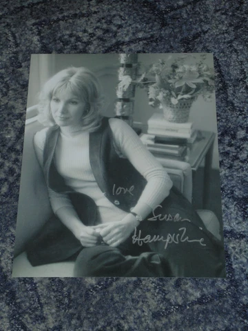 SUSAN HAMPSHIRE- ACTRESS - MONTE CARLO OR BUST - 10x8  PHOTO  SIGNED. (43) Cover
