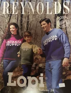 Reynolds Lopi VOLUME 20 Patterns For The Whole Family - Picture 1 of 2