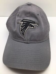 Atlanta Falcons New Era 9Forty Adjustable Hat Unisex Gray Strap Back