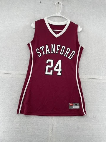 Stanford Cardinal Basketball Jersey Women's Medium Maroon Nike Dri-Fit Cover