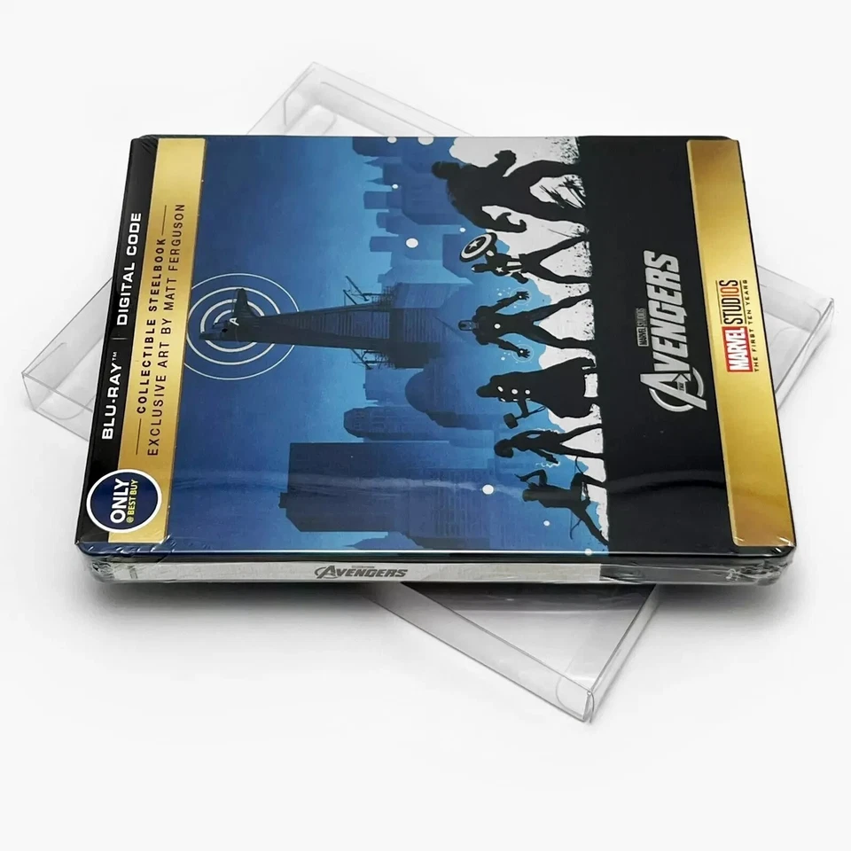 Marvel The Avengers Blu-ray Steelbook BestBuy 2018 EUC
