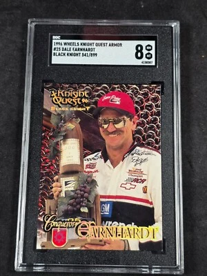 1996 Wheels Knight Quest Armor Dale Earnhardt Sr 541/899 SGC 8 - Image 1 of 2