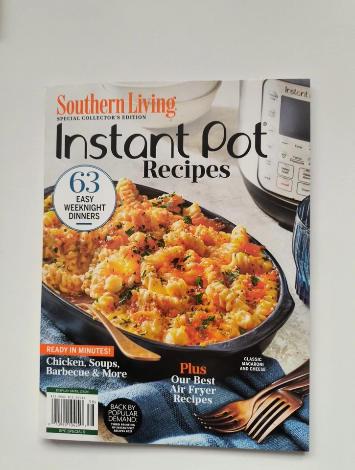Instant Pot Recipes: Special Collector's Edition Southern Living Magazine- NEW - Image 1 of 1