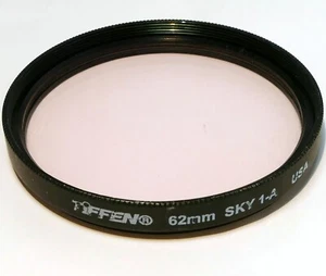 Tiffen Sky 1A 62mm Lens Filter skylight - original genuine made in USA - Picture 1 of 8