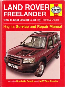 LAND ROVER FREELANDER 1997-2003 (R to 53 reg) HAYNES MANUAL 3929 Petrol & Diesel - Picture 1 of 2