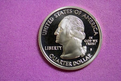2003 - S PROOF "MAINE" STATEHOOD Washington Quarter! #J24012 - Image 1 of 2
