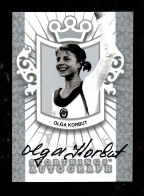 2013 Sport Kings prata OLGA KORBUT campeão olímpico de ginástica - Imagem 1 de 2
