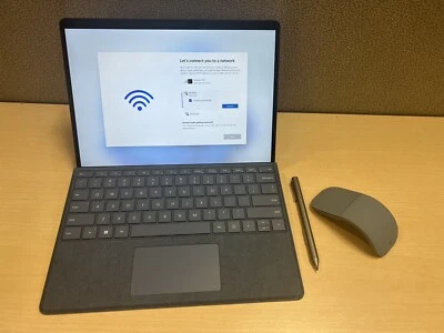 MSFT Surface Pro X 13" Touch-Screen SQ1 8GB 128GB SSD Wifi+LTE Advanced + Extras - Image 1 of 2