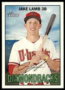 2016 Topps Heritage Jake Lamb #39 Arizona Diamondbacks - Picture 1 of 2