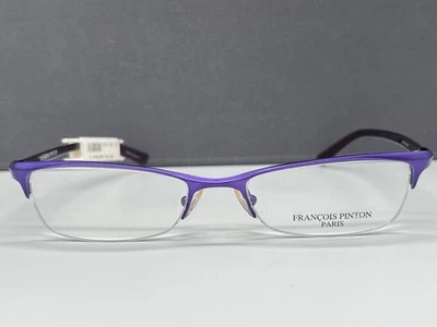 Monturas de gafas Francois Pinton mujer púrpura A28 lente pequeña Foto 1 de 4