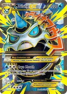 M Glalie EX 156/162 - Pokemon TCG XY Breakthrough Ultra Rare - NM/VLP - Foto 1 di 1