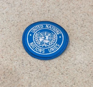 THE UNITED NATIONS -- 3" Cloth Patch - Picture 1 of 2