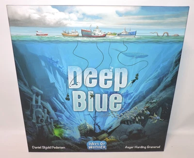 Deep Blue Board Game 100% Complete CIB EXCELLENT Condition, Diving Gems Treasure - Image 1 of 4