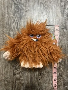 Juguete de peluche Moshi Monster Furi Brown Moppy Creature 2011 Vivid Spin Master sin código - Imagen 1 de 4