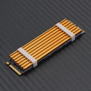 Aluminum Cooling HeatSink Heat Dissipation Radiator for M.2 NGFF SATA PCI-E _pu - Zdjęcie 1 z 12