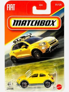 2016 Fiat 500X 2026 Basic Case A Maßstab 1:64 Diecast Modellauto von Matchbox JHM65 - Bild 1 von 1