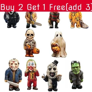 Spooky Horror Gnomes For Halloween Garden Decoration Hand-crafted Resin - Picture 1 of 14