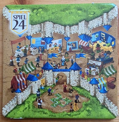 Carcassonne - Spiel 24 PROMO PLÄTTCHEN - PROMO TILE - NEU - Bild 1 von 2
