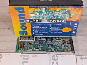 Creative Sound Blaster AWE32 CT2760 ISA Sound Card for DOS w Box + RAM Upgrade - Picture 1 of 15