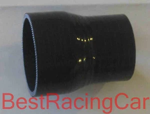 2" to 2.5" Silicone Straight Reducer Hose Turbo, Black - Bild 1 von 1