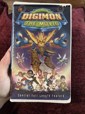 Digimon: The Movie (VHS, 2001). Tested!  - Image 1 of 3